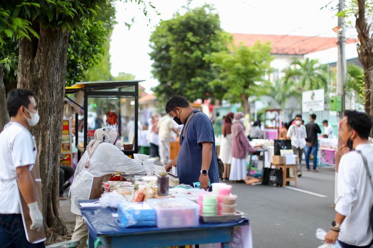 Pasar Takjil Ramadan di Banyuwangi kota