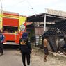 Sang Pemilik Nyalakan Tungku di Dapur Lalu Pergi, Warkop di Depan Pasar Terbakar
