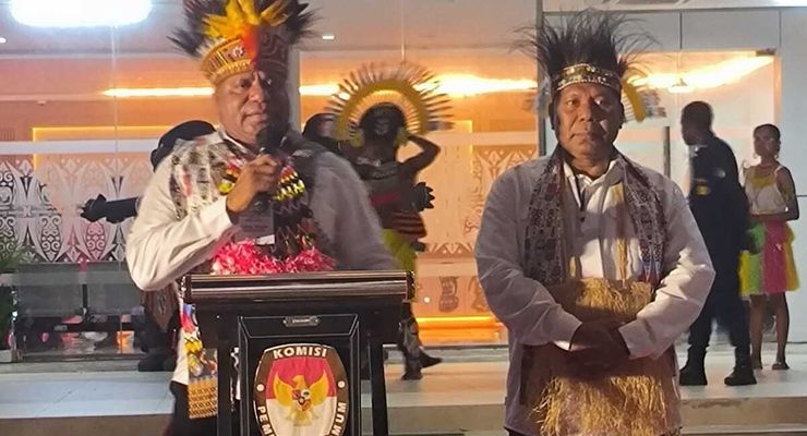 Didukung 17 Parpol, Kapolda Papua ke KPU Daftar Ikut Pilkada 2024