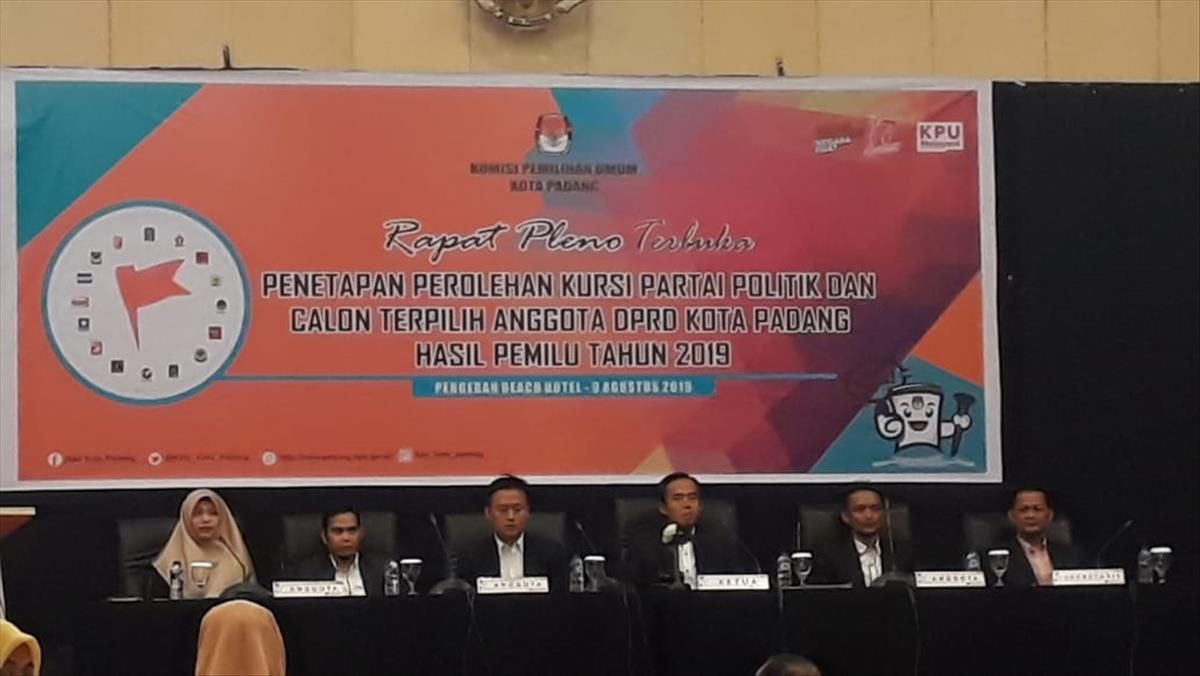 Partai Pendukung Prabowo Kuasai DPRD Padang