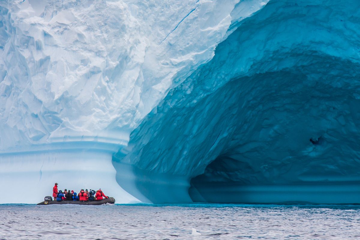 Benua Antartika salah satu tempat paling dingin di Bumi.