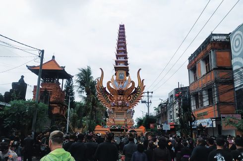 Warga Denpasar Padati Upacara Pelebon Mendiang Raja Pemecutan XI, Ini Maknanya