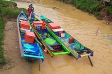 Nelayan Hilang Saat Mencari Ikan di Sungai, Warga Hanya Temukan Perahu