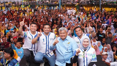 Dukung Bobby-Surya di Pilkada Sumut, 3 Paslon Bupati Labuhanbatu Bentuk Relawan Pemenangan