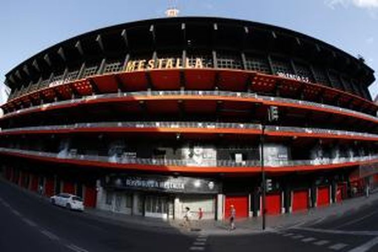 Stadion Mestalla milik Valencia.