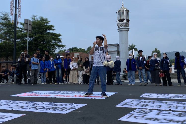Mahasiswa Majalengka Soroti Minimnya Anggota Dewan yang Temui Aksi Mereka, Ketua DPRD Janji Evaluasi