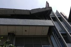 Kanopi Beton di Pusat Pelatihan Kerja Jakarta Utara Ambruk