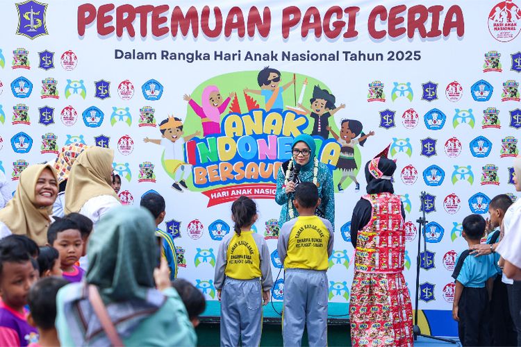 Sambut Hari Anak Nasional 2025, Pemkot Surabaya Gelar Pertemuan Pagi Ceria Serentak 