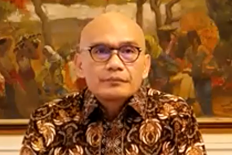 Indonesian Ambassador to Great Britain Desra Percaya discusses Indonesia's forced withdrawal from the 2021 All England Tournament on Thursday (18/3/2021)