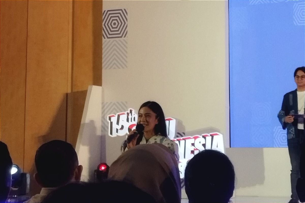 Dian Sastro di peresmian SATU Indonesia Awards 2024