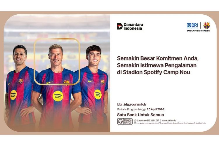Akses Eksklusif ke Spotify Camp Nou untuk Culers Sejati dengan BRI Debit FC Barcelona