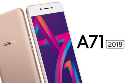 Oppo A71 (2018) Meluncur dengan Chip Snapdragon, Dijual Rp 2,4 Juta