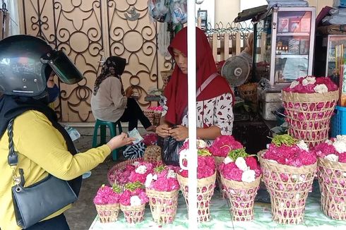 Ramai Ziarah Jelang Ramadhan, Harga Bunga di Purworejo Naik 50 persen 