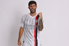 AC Milan Rilis Jersey Tandang, Dipakai Pertama Lawan Real Madrid