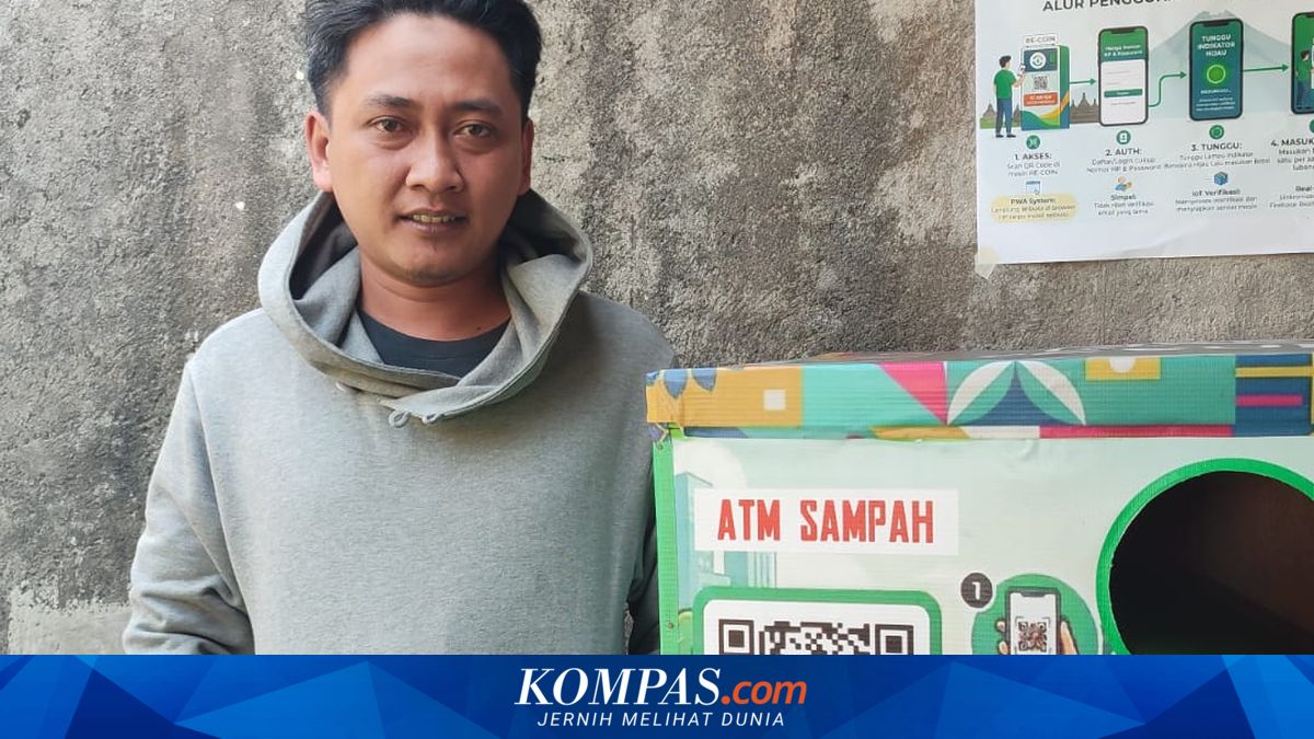 Kisah Ben Swarna, Petugas Kebersihan Magelang yang Rakit "ATM Sampah" dengan Modal Rp 2,5 Juta