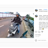 Pengendara Yamaha Nmax Lawan Arah Ditegur Malah Ngeyel