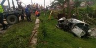 Argo Bromo Anggrek Tabrak Avanza di Grobogan, 4 Tewas, 5 Luka-luka