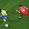 Kroasia Vs Brasil, Saat Kucing Ikut Jumpa Pers Vinicius Junior...