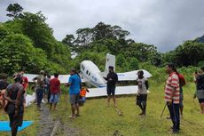 Pesawat Tariku Tergelincir di Papua akibat Landasan Licin karena Hujan
