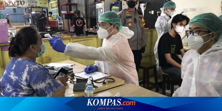 Vaksinasi Warga dan Pedagang Saat Malam Hari, Polisi Datangi PKL di Setiabudi - Vimarsana News