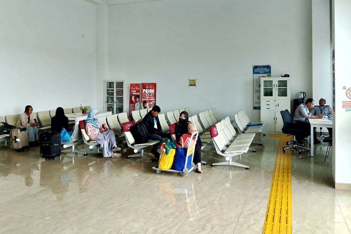 Terminal Tipe A Kelas II Patria Blitar, Rabu (17/1/2024)