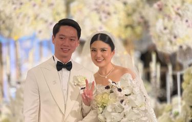 Pebulu tangkis ganda putra Indonesia, Kevin Sanjaya Sukamuljo, resmi menikah dengan Valencia Tanoesoedibjo di Paris, Perancis, pada Kamis (23/3/2023).
