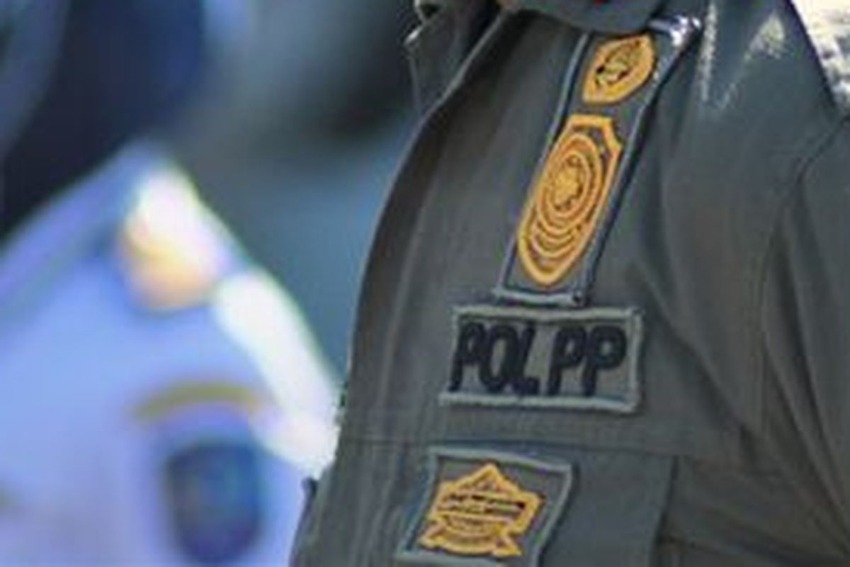 Ilustrasi anggota Satpol PP
