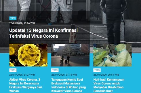 [POPULER TREN] Penyebaran Virus Corona | Pasien di Jambi Diduga Terinfeksi Virus Corona