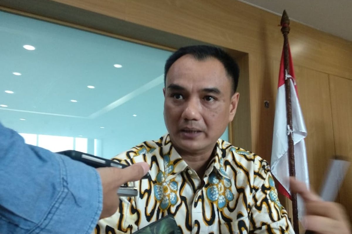 Anggota DPRD DKI Jakarta fraksi Golkar Judistira Hermawan di lantai 4, Gedung DPRD DKI Jakarta, Jakarta Pusat, Rabu (4/9/2019)