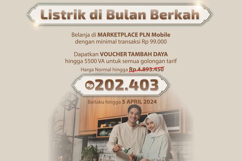 PLN Hadirkan Promo Tambah Daya hingga 5.500 VA Hanya Rp 202.403, Ini Cara Mendapatkannya