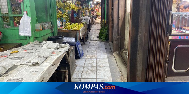 Keluhan Pedagang Pasar Lontar Koja, Sering Banjir kala Hujan Deras