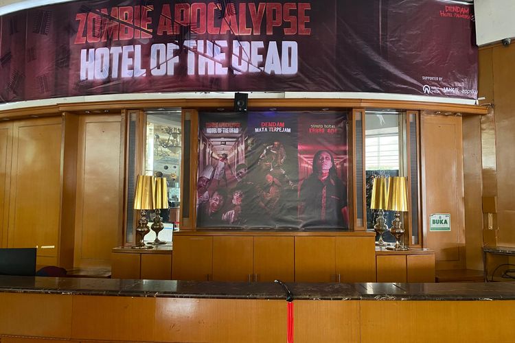Dendam Hotel Palmerah dan Pandora Box menghadirkan tiga wahana horor “Halloween Festival 2023” di Twins Plaza Hotel, Jakarta Barat, pada 6 Oktober-19 November 2023.
