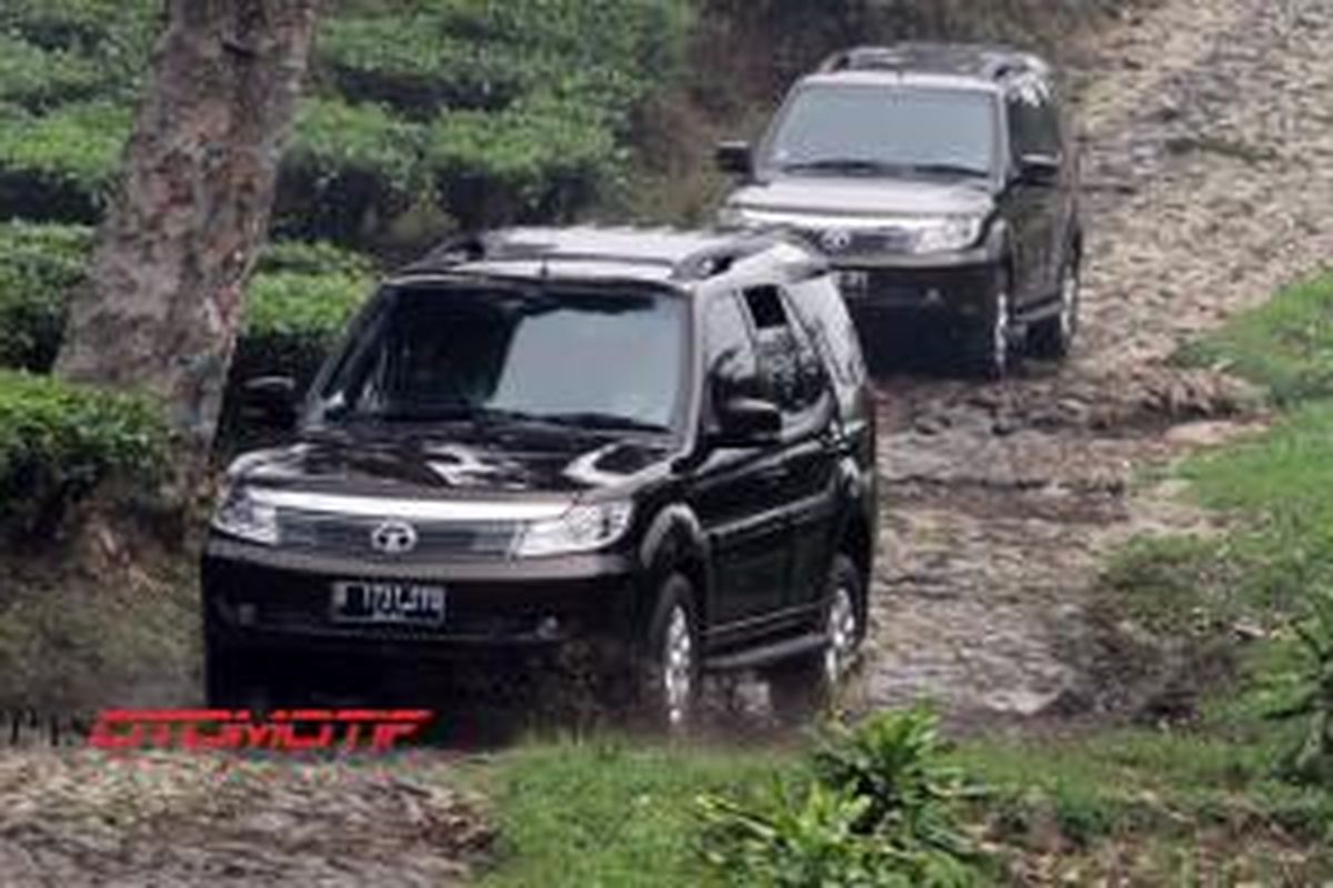 Tata Safari Storme, lebih galak tapi tetap nyaman diajak off-road.