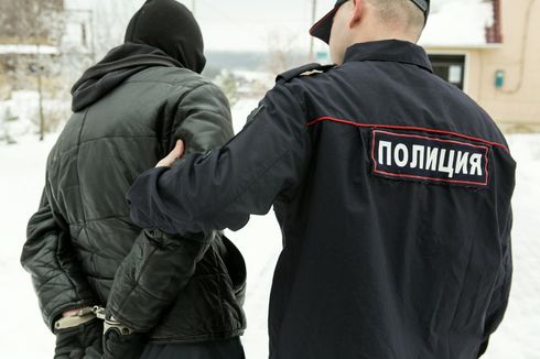 Polisi Rusia Tahan Seorang 