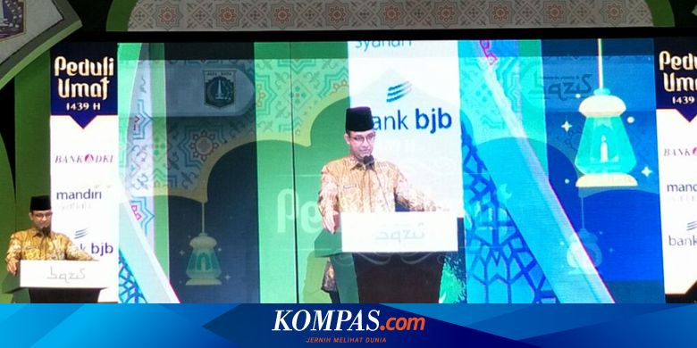 Bazis Dki Segera Berubah Jadi Baznas