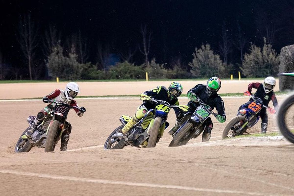 Valentino Rossi dan VR46 Riders Academy latihan di Motor Ranch