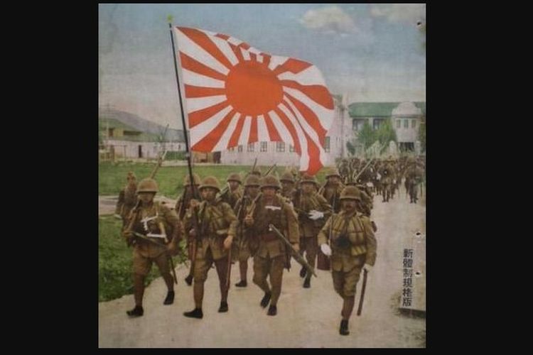Kedatangan tentara Jepang ke Hindia Belanda (Indonesia).