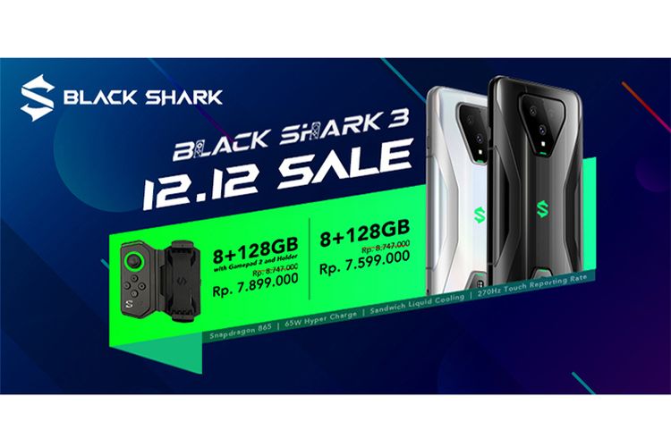 Banner Promo 12.12 Black Shark 3 