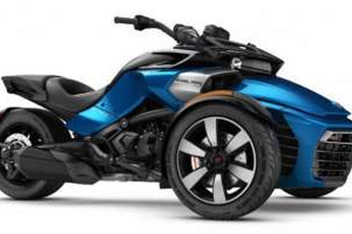 Can-Am Spyder F3-S yang sudah dilengkapi mode sport.