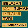 Jadwal TVRI Belajar dari Rumah, Kamis 4 Maret 2021