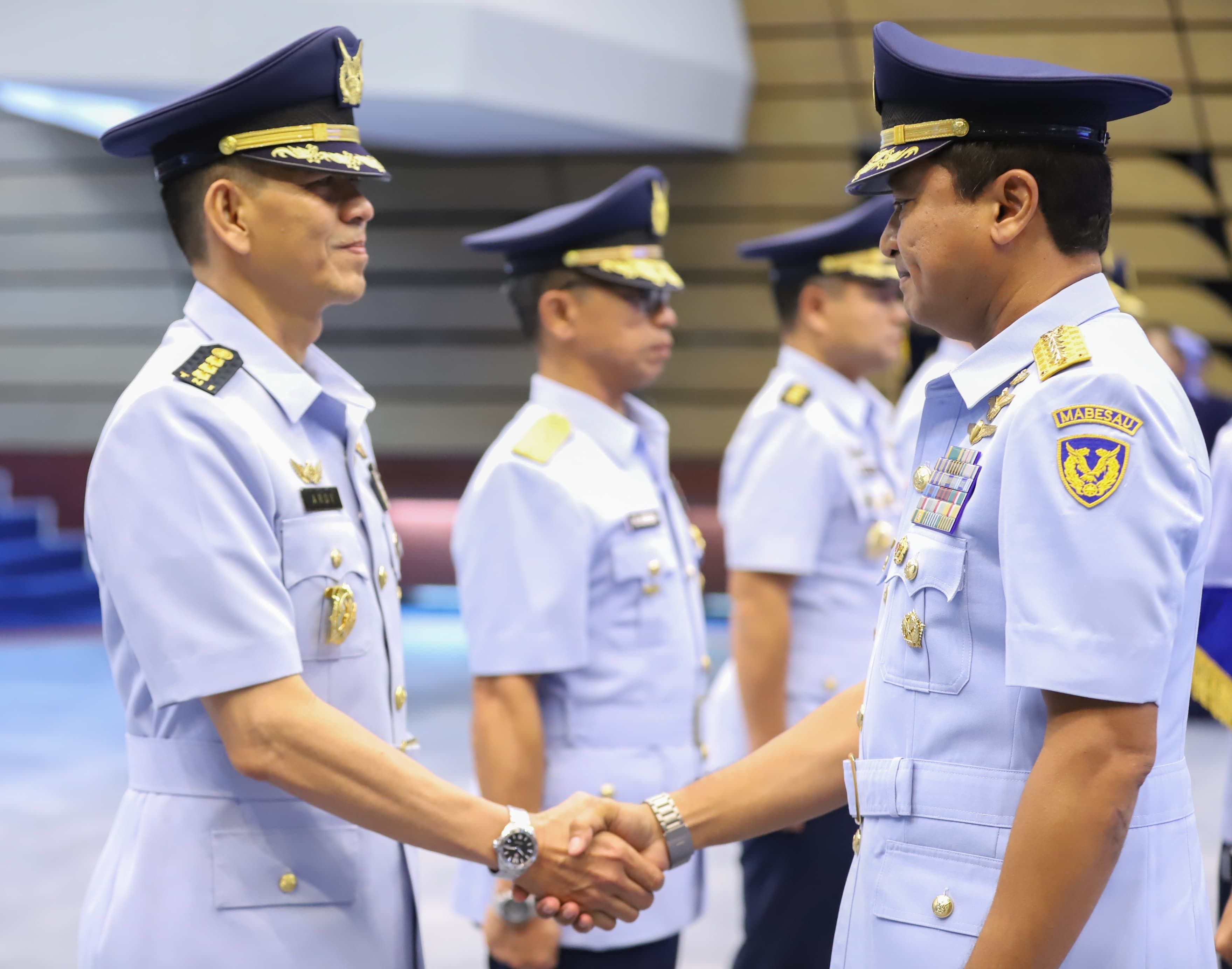 KSAU Pimpin Sertijab 8 Pejabat Utama TNI AU, Kolonel Ardi Syahri Jadi Kadispenau