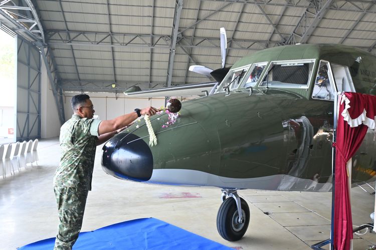 TNI AU Terima Pesawat Angkut NC-212i, Perkuat Armada Skadron Udara 4