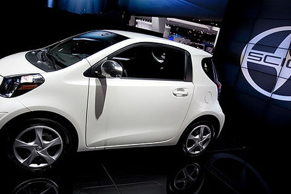 Scion iQ di ajang North American International Auto Show (NAIAS), Detroit awal 2012.