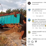 Viral Ban Truk Copot Saat Dievakuasi Terjebak di Lumpur