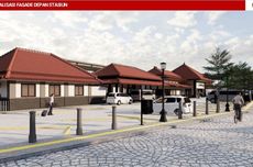 Progres Beautifikasi Stasiun Klaten Sentuh 80,5 Persen