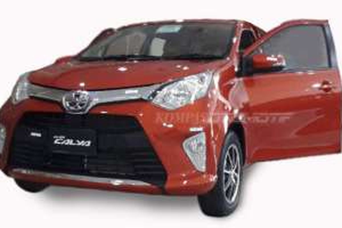 Mobil murah tujuh penumpang Toyota Calya, sesaat lagi akan meluncur.