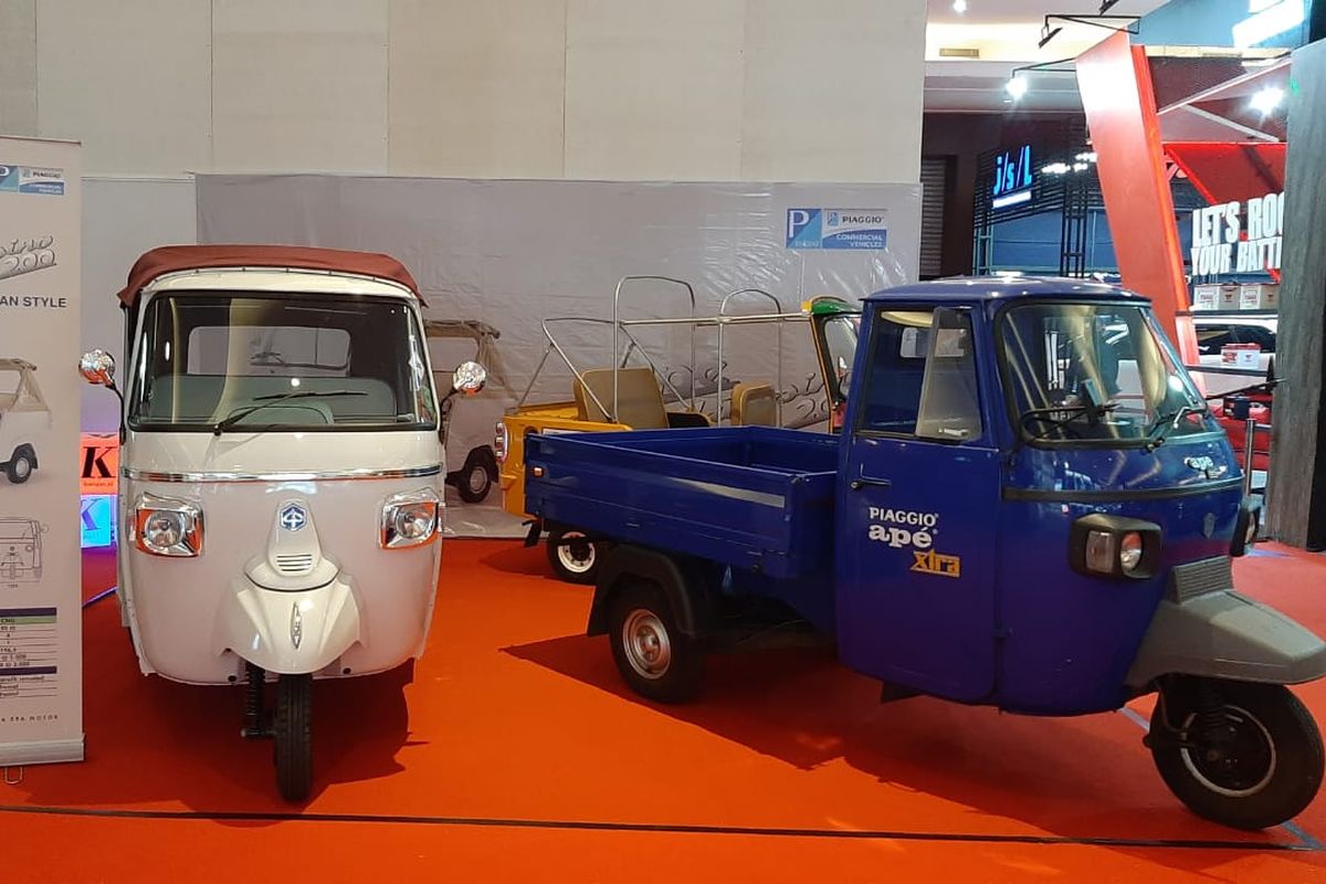 Piaggio Commercial Vehicle hadir di IIMS 2021