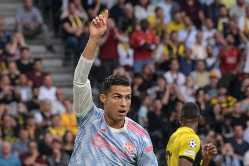 Babak I Young Boys Vs Man United: Gol Ronaldo Antar 10 Pemain Setan Merah Unggul