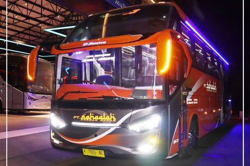 PO Sahaalah Rilis Bus Baru, Tampang Gahar Pakai Desain Anyar