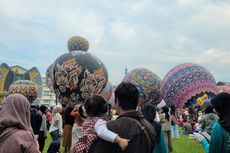Meriahnya Festival Balon Udara di Purwokerto